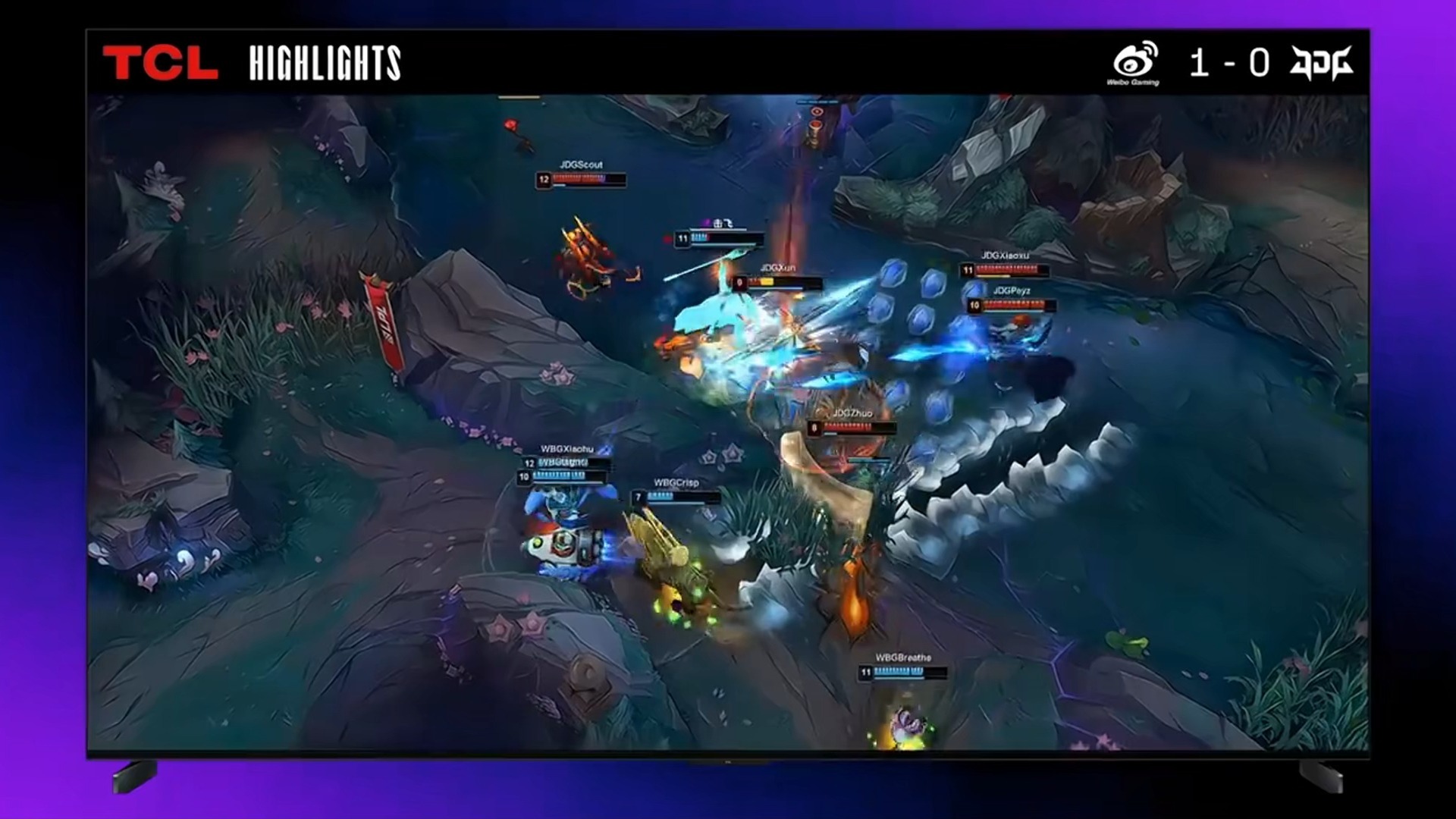 WBG轻取XL,Tian关键制胜 WBG轻取XL,Tian关键制胜