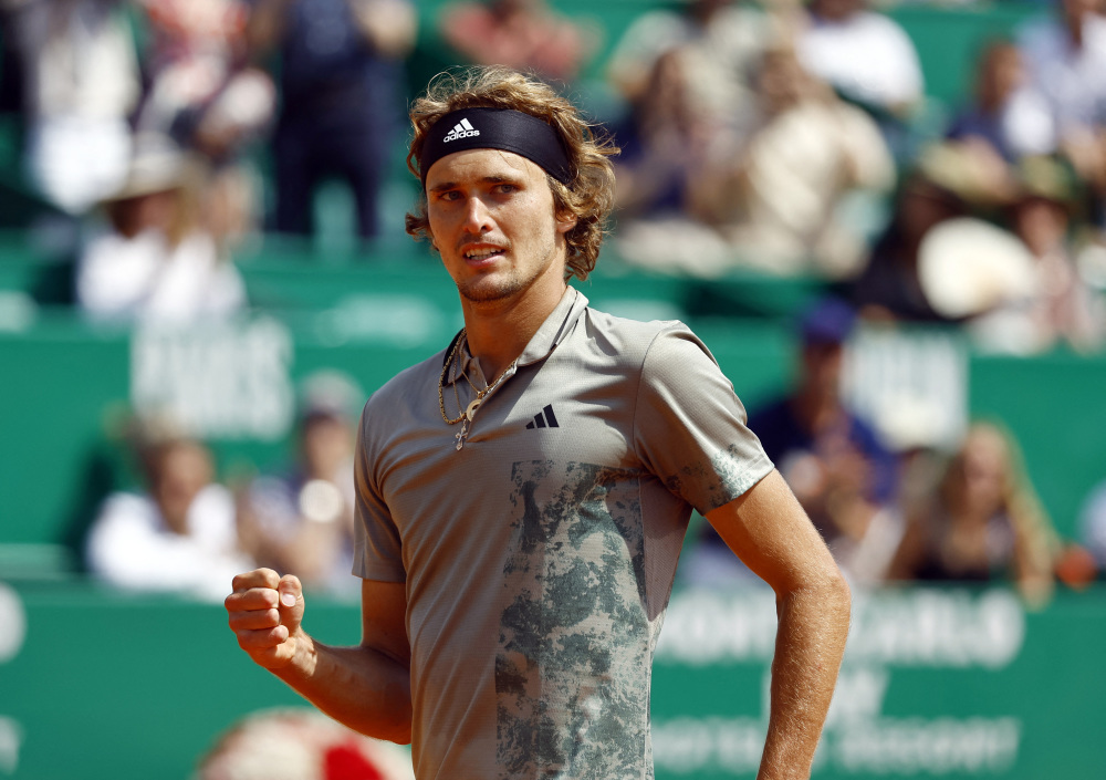 联合杯逆转蒙特卡洛大师赛，兹维列夫高光表现